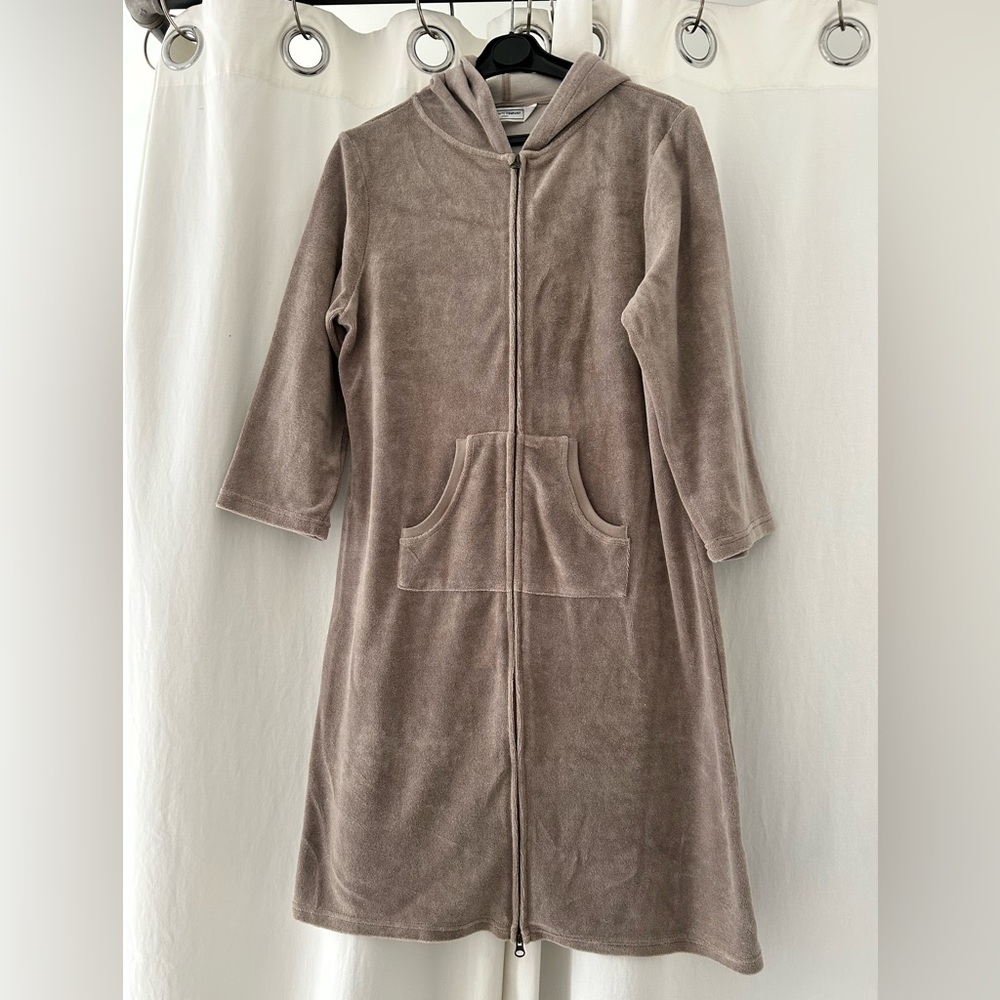 The White Company London, Women's Terry Cloth Hoodie Swimsuit Cover Up
